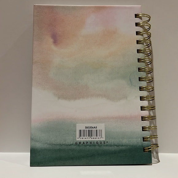 "Be Here Now" Graphique Hardbound Wire Spiral Journal/Notebook/Diary 160 Pages - Picture 5 of 5
